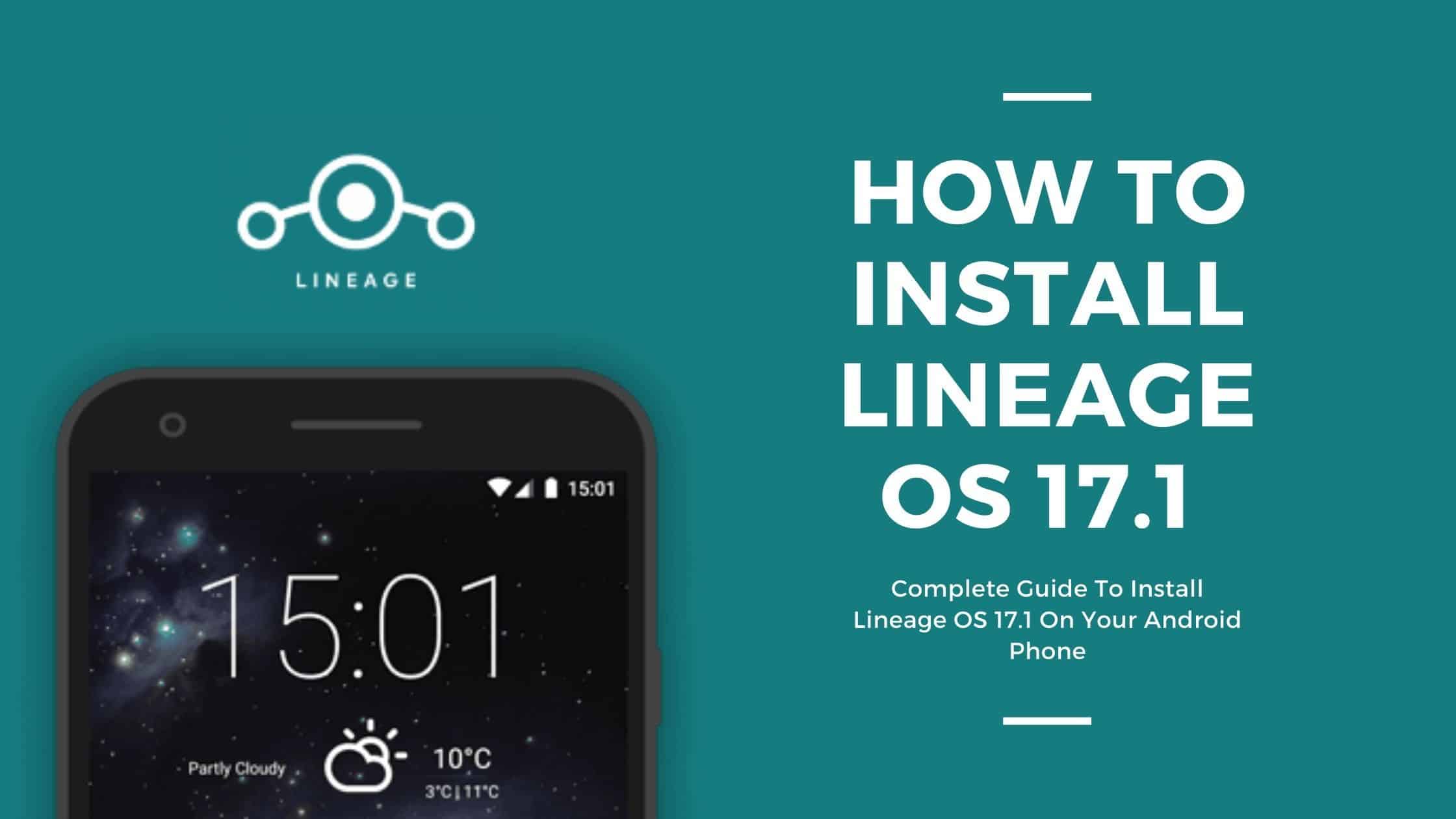 How to Install Lineage OS on HD
